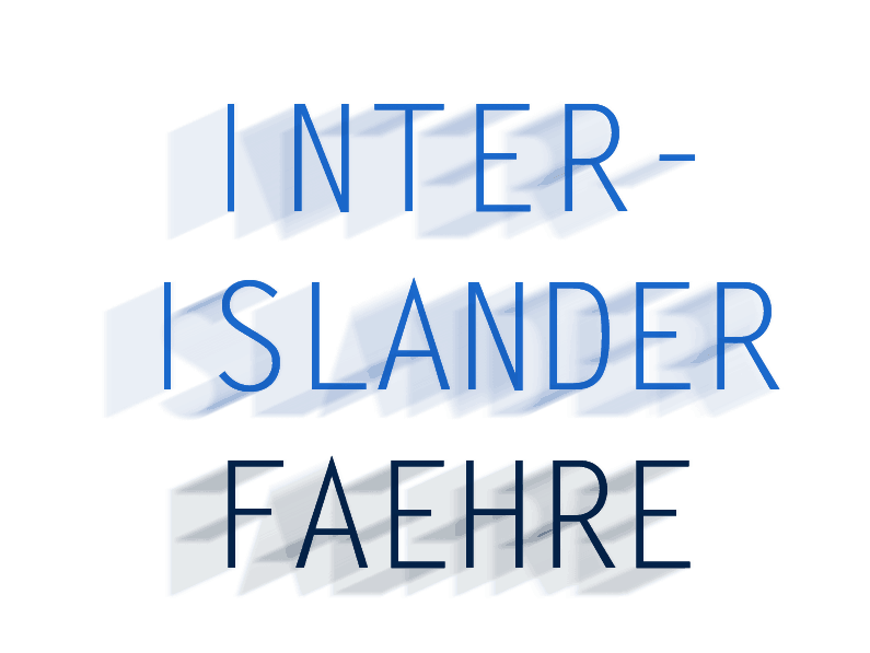 Mit der Interislander-Fähre