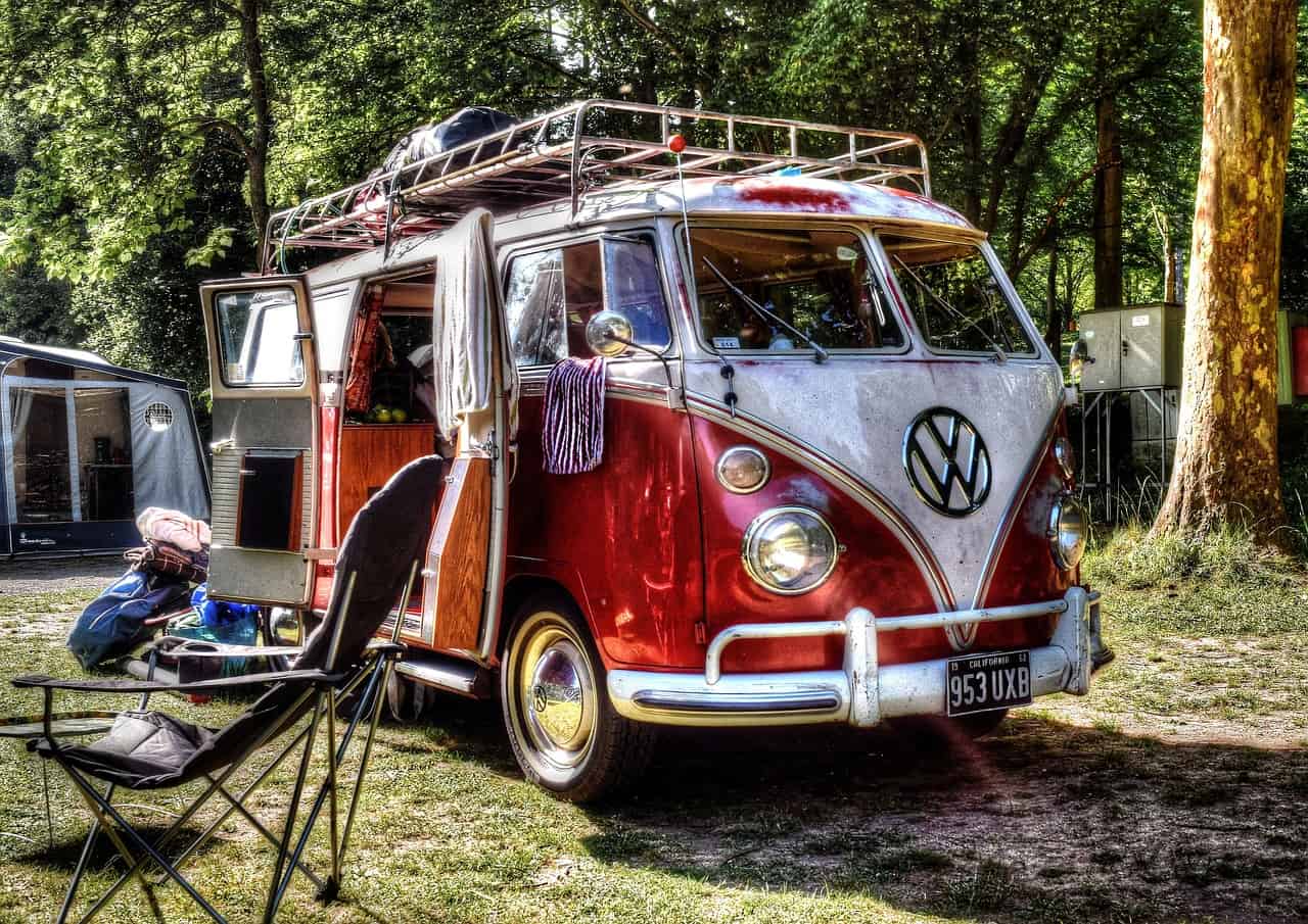 Komplette Campingausstattung im Neuseeland-Camper