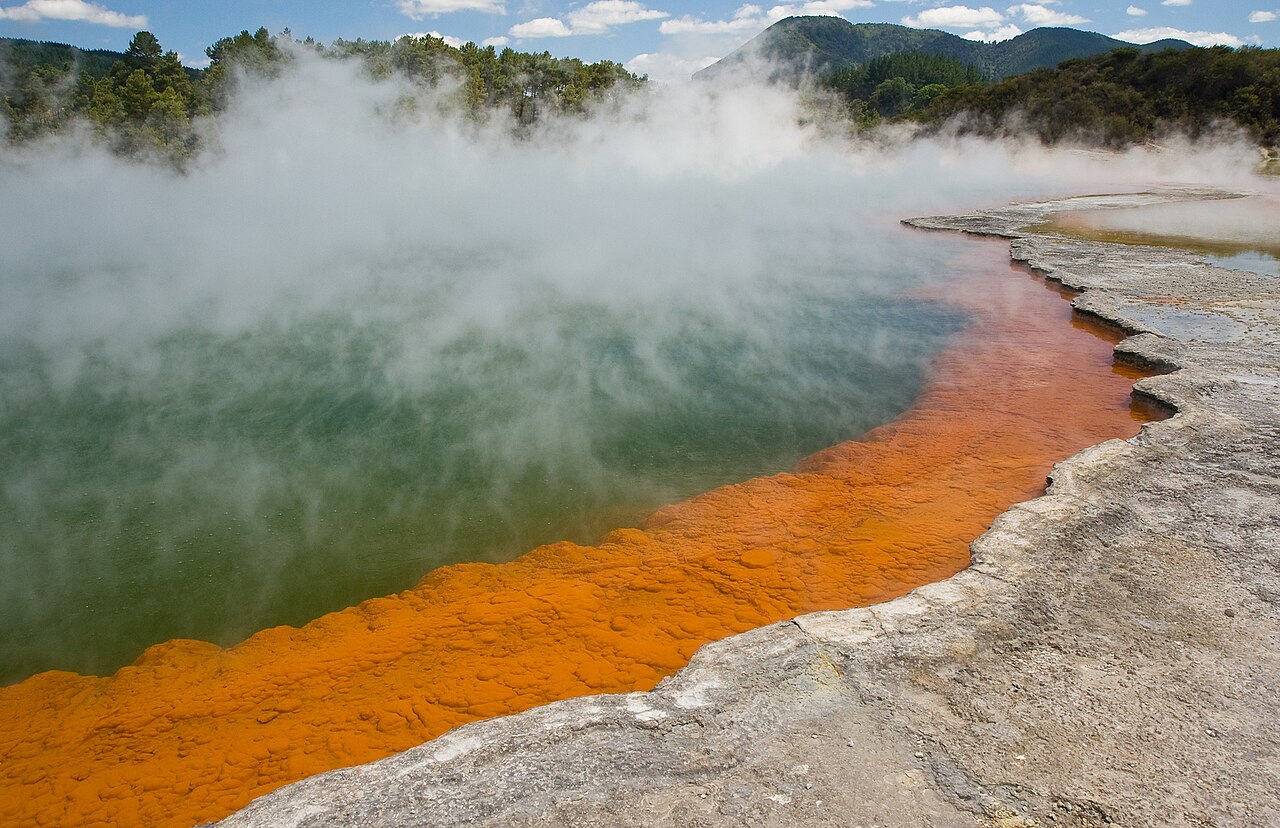 Geothermallandschaft rund um Rotorua und Lake Taupō, Nordinsel Neuseeland