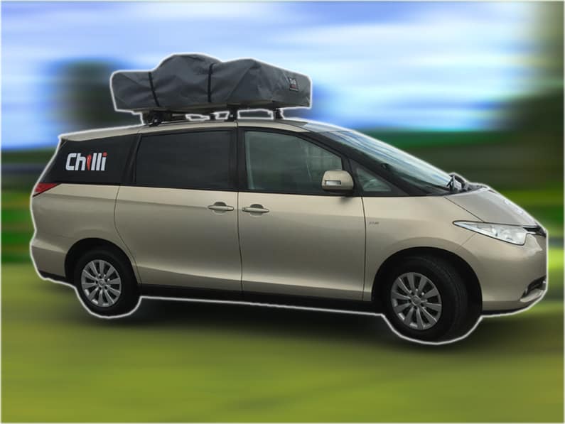 Self-contained Campervan von Chilli Rentals