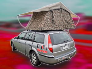 Chilli Rentals Neuseeland Zelt Auto Heck